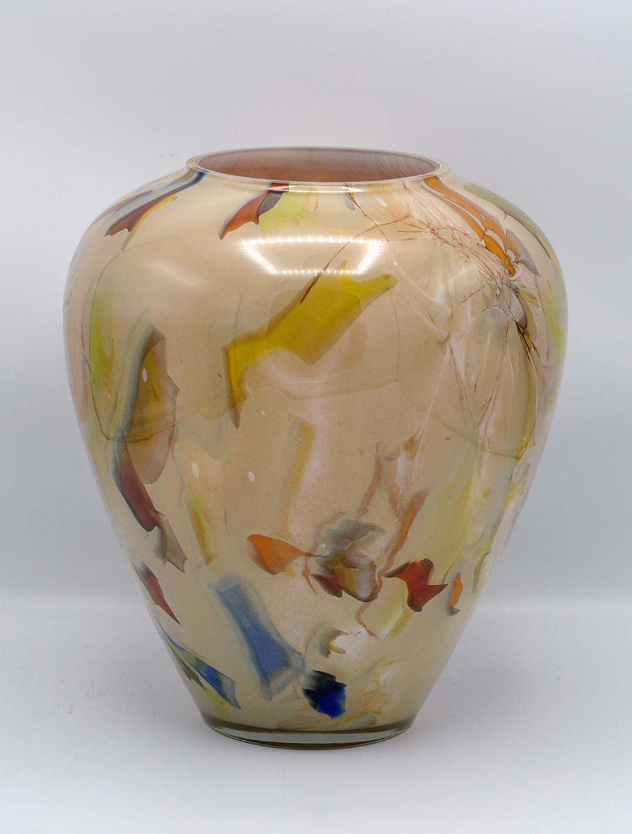 Loranto + Linea, vaas beige-multicolor